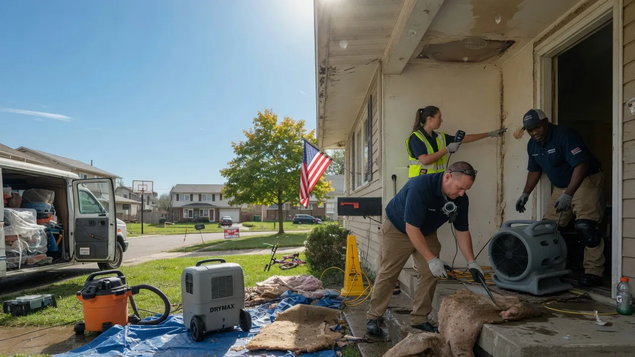 Water Damage Restoration in Asbury, MO near me
